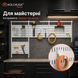 Крючок навесной (32х43х40 мм) ТМ "KOLCHUGA" (Кольчуга) белый (40529367) 40529367 фото 8