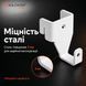 Крючок навесной (32х43х40 мм) ТМ "KOLCHUGA" (Кольчуга) белый (40529367) 40529367 фото 6
