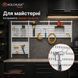 Кронштейн навісний №10 (200х29 мм) ТМ "KOLCHUGA" (Кольчуга) білий (40306069) 40306069 фото 7