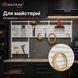 Кронштейн навісний №6 (200х29 мм) ТМ "KOLCHUGA" (Кольчуга) білий (40306066) 40306066 фото 7