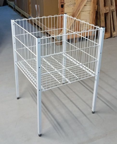 Кошик торговий підлоговий/кошик презентаційний (850х600мм) ТМ "KOLCHUGA" (Кольчуга) 1110422712 фото