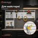 Кронштейн навісний №3 (100х33 мм) ТМ "KOLCHUGA" (Кольчуга) білий (40306064) 40306064 фото 7