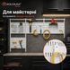 Кронштейн навісний №5 (50х33 мм) ТМ "KOLCHUGA" (Кольчуга) білий (40306065) 40306065 фото 7