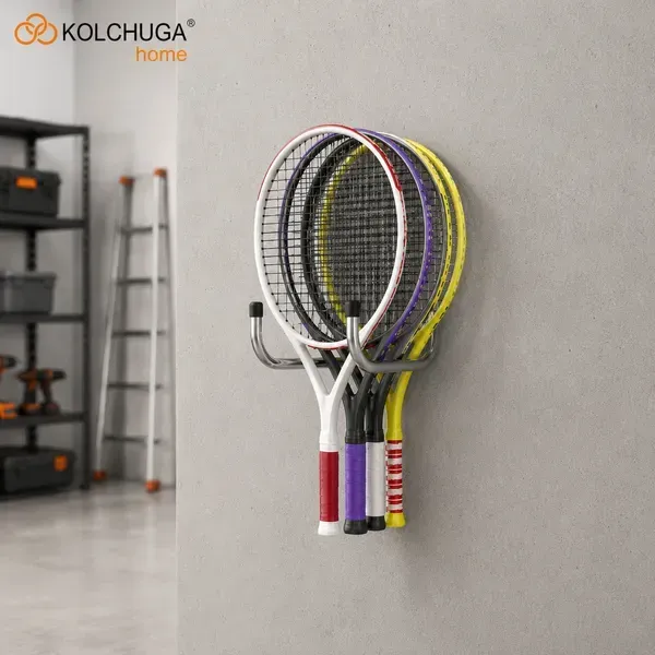 Гачок KOLCHUGA для зберігання спортивного інвентарю на стіні