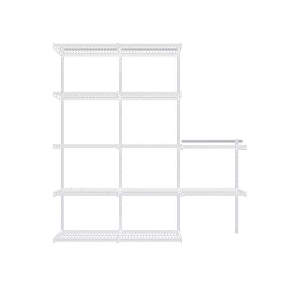 Гардеробна система набір SMART Edition ТМ "KOLCHUGA" (Кольчуга) (1230х350-12) 1230х350-12 фото