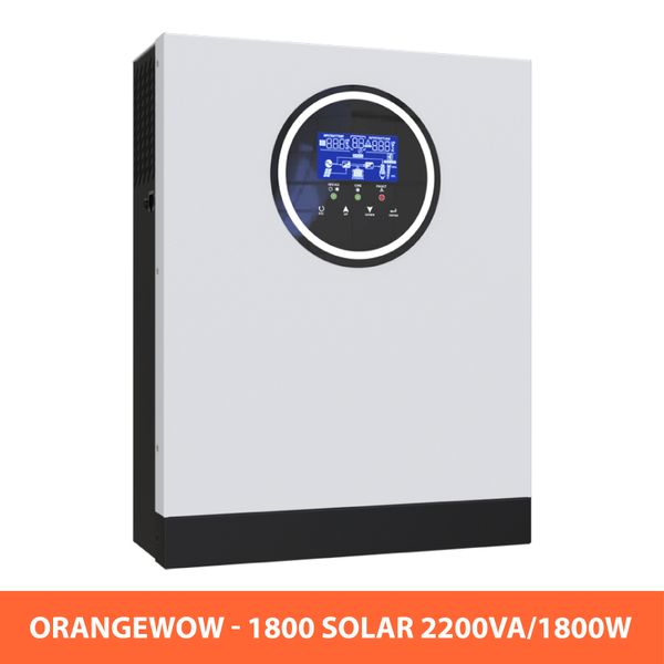 Гібридний сонячний інвертор 2200 VA/1800 Вт (OrangeWOW - 1800 Solar) 17278900100 фото