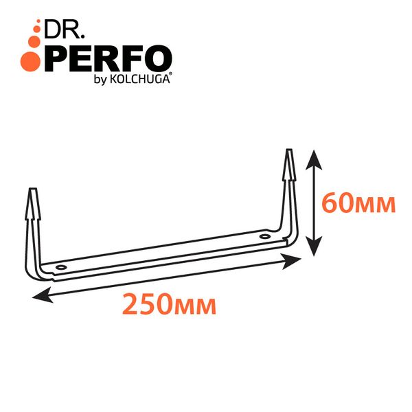 Скоба будівельна 250 мм ТМ "KOLCHUGA" (Кольчуга) (40305690) 40305690 фото